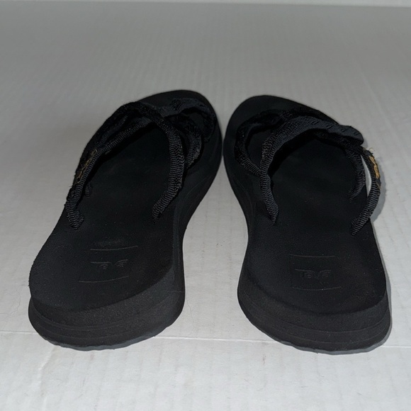 Teva Olowahu Black Flip Flops - Picture 8 of 11